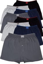 Tutku 8'li Erkek Penye Havlu Bel Boxer Karışık Renk 2XL