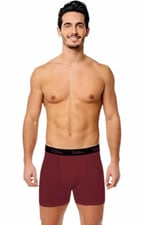Tutku Erkek Likralı Spor Boxer, Açık Mavi, S Beden