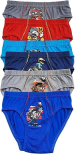 Tutku İç Giyim Erkek Çocuk Desenli Slip Külot 6 lı Paket 3-4 yaş Karışık