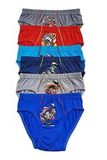 Tutku İç Giyim Erkek Çocuk Desenli Slip Külot 6 lı Paket 3-4 yaş Karışık
