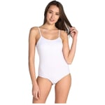 Tutku İç Giyim Kadın İp Askılı Çıtçıtlı Body Atlet 2 li Paket Beyaz M