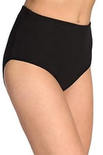 Tutku İç Giyim Kadın Yüksek Bel Bato Külot 6'lü Paket, Siyah, 2XL
