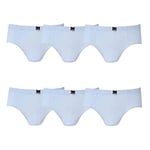 Tutku İç Giyim Pamuklu Erkek Çocuk Slip Külot Beyaz 6 lı Paket Beyaz 11-12 Yaş