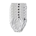 Tutku İç Giyim Pamuklu Erkek Çocuk Slip Külot Beyaz 6 lı Paket Beyaz 11-12 Yaş