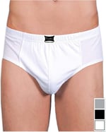 Tutku İç Giyim Pamuklu Erkek Renkli Slip Külot 6 Lı Paket Beyaz M