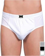 Tutku İç Giyim Pamuklu Erkek Renkli Slip Külot 6 Lı Paket Beyaz L