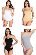 Tutku Kadın İp Askılı Kancalı Çıt Çıtlı Body 3 lü Paket