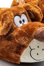 Twigy Erkek Fibert Suni Kürk Panduf, AA0622