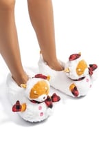 Twigy Kız Çocuk Peluş Tilki Panduf, CC0631
