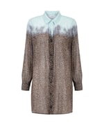 Twist DEGRADE RENK GEÇİŞLİ ANIMAL PRINT ELBİSE