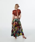 Twist SIRT DEKOLTELİ CROP BLUZ