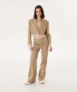 Twist TROK BASKILI CROP BLAZER BLAZER Kadın