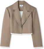 Twist TROK BASKILI CROP BLAZER BLAZER Kadın