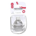 Twistshake 78079 Damlatmaz Suluk Alıştırma Biberon Emziği, , Şeffaf