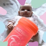 Twistshake 78079 Damlatmaz Suluk Alıştırma Biberon Emziği, , Şeffaf