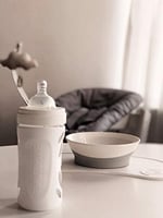 Twistshake Akıllı Mama Kasesi Gri 6+ Ay
