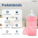 Twistshake Anti-Kolik Bebek Biberonu Pembe 0+ Ay 180 ml