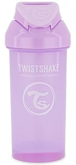 Twistshake Pipetli Alıştırma Bardağı Mor 6+ Ay 360 ml