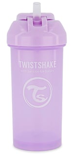 Twistshake Pipetli Alıştırma Bardağı Mor 6+ Ay 360 ml