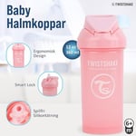 Twistshake Pipetli Alıştırma Bardağı Mor 6+ Ay 360 ml
