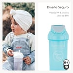 Twistshake Pipetli Alıştırma Bardağı Pembe 6+ Ay 360 ml - Seçenekler: Pastel Gri, Pastel Mavi, Pastel Pembe