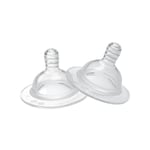 Twistshake Silikon Anti-Kolik 2'li Biberon Emziği Plus 6 Ay+