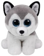 TY Beanie Babies Buff Sibirya Kurdu Peluş 15 Cm