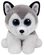 TY Beanie Babies Buff Sibirya Kurdu Peluş 15 Cm