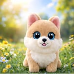 Ty Beanie Boos Jasnobrązowy Pies Honeycomb, 15 Cm