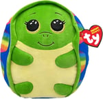 Ty Finsley Hai Squish a Boo 10 inç - Çocuklar için Squishy Bereler, Bebek Yumuşak Pelüş Hayvanlar - Koleksiyon Dostu Pelüş Teddys - Seçenekler: Finsley Hai, Shruggie Kaplumbağa, 10 Zoll, 22 cm