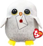 TY Hedwig - Harry Potter 10 inç Squishy Beanie | Çocuklar için Yumuşak Pelüş Oyuncak | Koleksiyon Sevimli Oyuncak Bebek Dolgulu Pelüş - Seçenekler: Hedwig, Armürlü, Hermoine, Ron