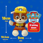 TY Rubble Paw Patrol çocuklar için yumuşak pelüş oyuncak, pelüş oyuncak, koleksiyon parçası, Beanie Babies serisi, standart - Seçenekler: Rubble, Rocky, Skye