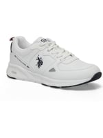 U.S.POLO ASSN VANCE 4PR BEYAZ COMFORT CASUAL ANATOMİK SPOR AYAKKABISI - Bedenler: 40 EU, 41 EU, 42 EU, 43 EU, 44 EU, 45 EU