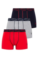 U.S. POLO ASSN. Erkek 3 LÜ Boxer