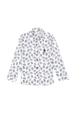 U.S. Polo Assn. Erkek Çocuk Lacivert Gömlek Desenli 50283890-VR033