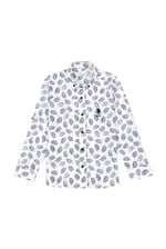 U.S. Polo Assn. Erkek Çocuk Lacivert Gömlek Desenli 50283890-VR033