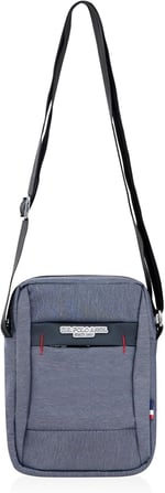 U.S. POLO ASSN. Erkek Çapraz Çantası Plevr236767577,Gri Tek Ebat