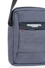 U.S. POLO ASSN. Erkek Çapraz Çantası Plevr236767577,Gri Tek Ebat