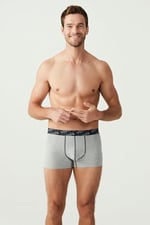U.S. POLO ASSN. Erkek 3 LÜ Boxer