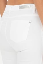 U.S. Polo Assn. Kadın Beyaz Pantolon (Kanvas-Chino) 50281692-VR013
