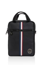 U.S. POLO ASSN. Siyah Unisex Postacı Çantası Plevr23711,Siyah Tek Ebat