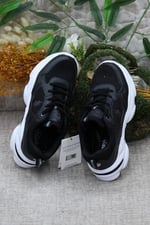 U.S. Polo Assn. 4M BOB 4FX Kadın Siyah Spor Ayakkabı 101503743