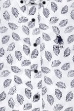 U.S. Polo Assn. Erkek Çocuk Lacivert Gömlek Desenli 50283890-VR033