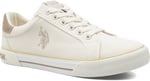 U.s. Polo Assn. Unisex Yetişkin U.s.polo Assn.rachel 6fx Bej Comfort Anatomi̇k Günlük Spor Ayakkabi Shoes - Bedenler: 38 EU, 39 EU, 40 EU