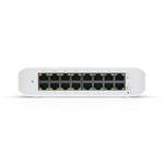 Ubiquiti UniFi anahtarı (USW-Lite-16-PoE, 16 Gigabit Ethernet bağlantı noktası, 8 bağlantı noktası PoE+, duvara monte)