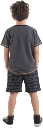 Uçak Erkek Çocuk T-shirt Şort Takım