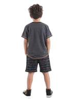 Uçak Erkek Çocuk T-shirt Şort Takım