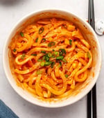 Udon Style Wheat Noodles 200 g – Kalın Buğday Eriştesi - Udon Noodles