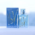 UDV Blue - EDT 100ML Erkek Parfüm | Uzun ömürlü koku | Taze Eğrelti Otu Kokusu | Günlük kullanım | Erkekler için harika bir hediye