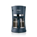 Ufesa Filtre Kahve Makinesi CG7114 Capriccio, 6 Fincan, 600 W, 0.6 L, Kalıcı Filtre, Damlama Durdurma, Otomatik Kapanma, Siyah